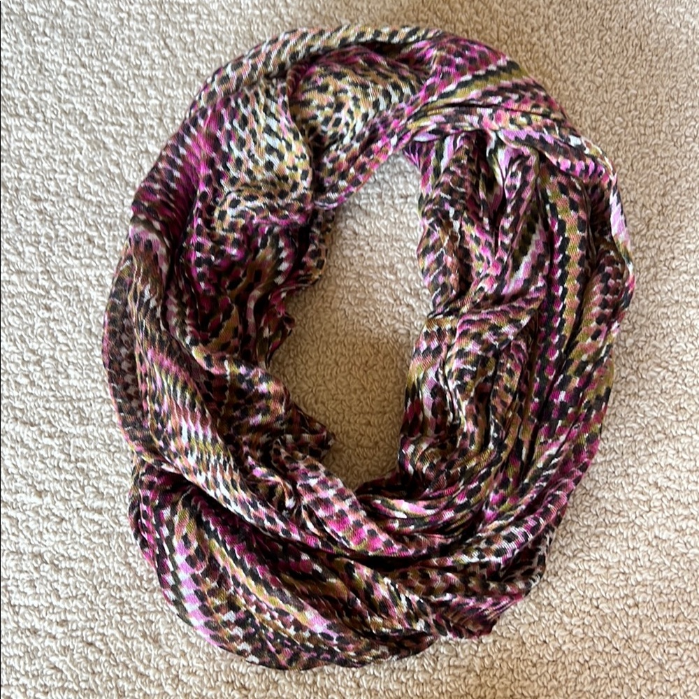 Multicolor Patterned Women's Scarf